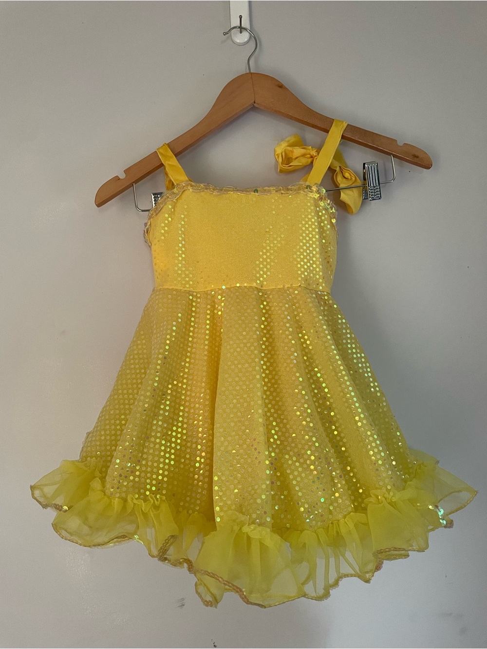 Girls Yellow Dress